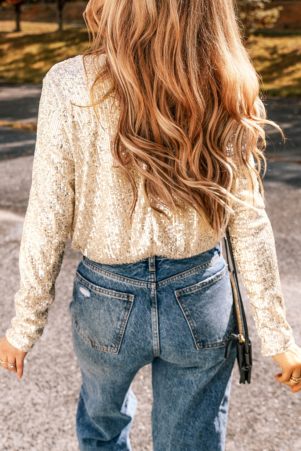 Scarlett Sequin Long Sleeve Top-1