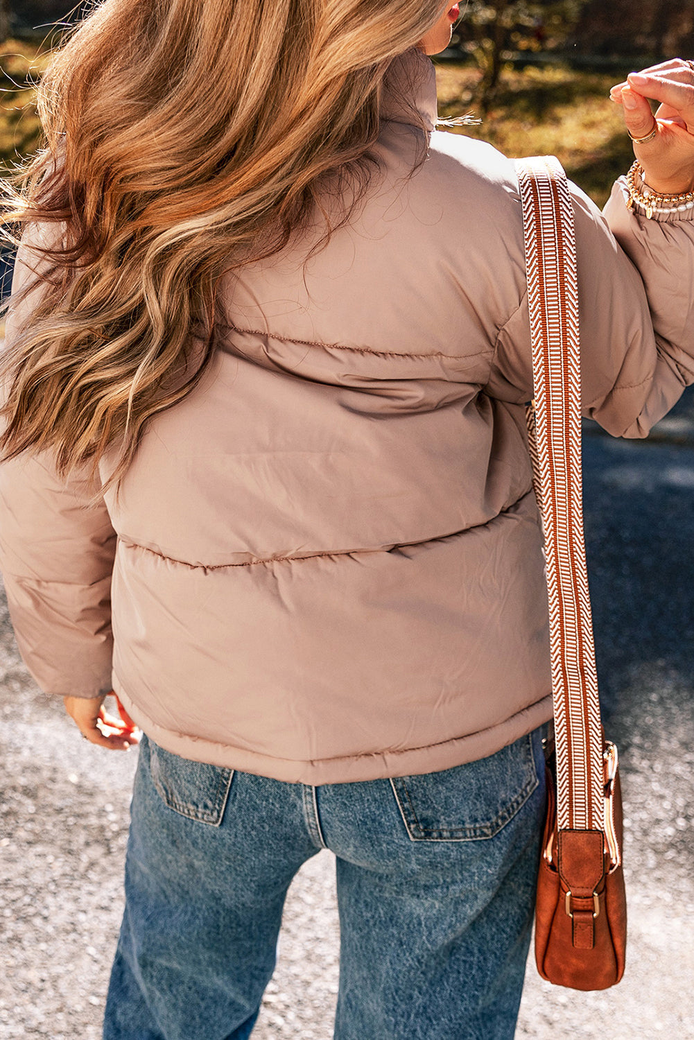 Kamila Zipper Quilted Puffer Jacket-1